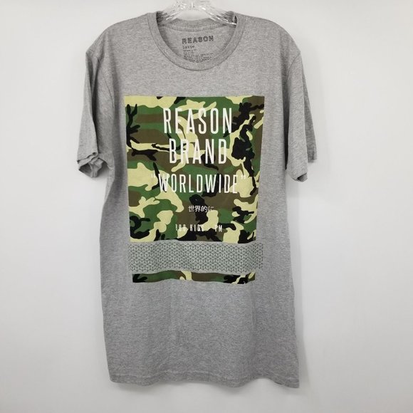 Reason Brand Short Sleeved Men's Graphic Shirt Bundles Size Large - Picture 6 of 9